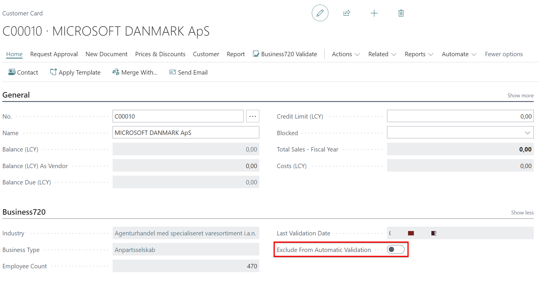 Udeluk fra validering