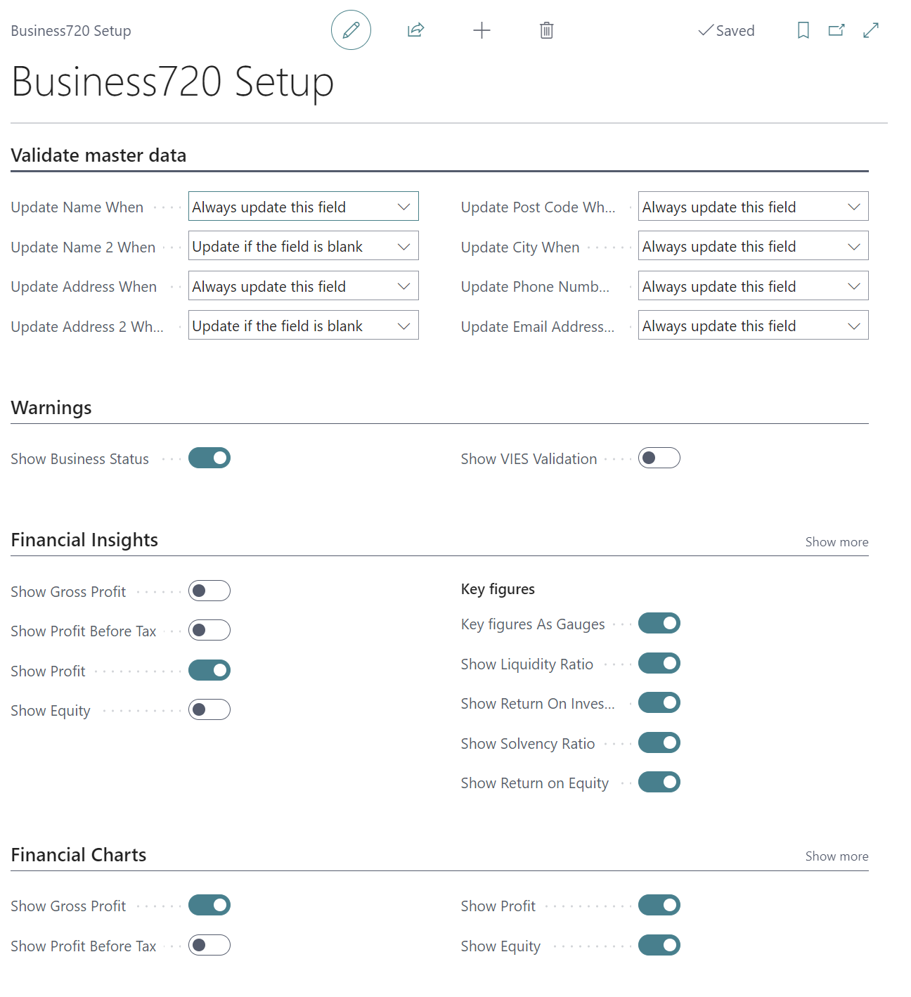 Business720 Setup